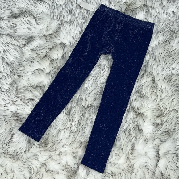 NWT Blue Shimmer Leggings S/M - Picture 6 of 6